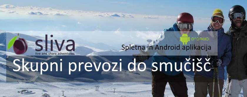 Sliva, skupni prevozi do smučišč