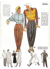 Moškega in žensko ločujeta le pokrivali (1952).