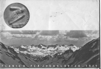 Brošura o Planici iz leta 1949, kjer je veliko fotografij iz leta 1948 z motivi Planiškega tedna.