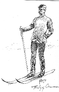 Andreas Bloch (Norveška): Portret Fridtjofa Nansena (1891).