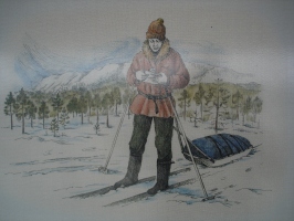 Ne samo polarne odprave, danes so številni popotniki na smučeh, ki več dni potujejo na smučeh. S seboj vlačijo čoln s potrebno opremo. Med potjo si pomagajo z zemljevidi.