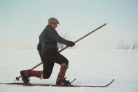 Marjan Batagelj iz Ajdovščine, bivši član Skupine Edmunda Čibeja, je ustanovil družinsko skupino smučanja po starem Batagelj. Svoj slog telemark tehnike je izpilil do vrhunca.