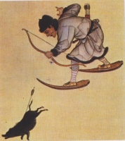Mongolski lovec.