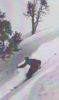 Emile Allais leta 1960 v Courchevelu.