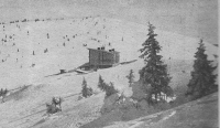 Nad Senjorjevim domom na Pohorju na svečnico 1935.