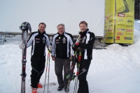 INTERSKI kongres St. Anton, Avstrija, 2011. Z leve: dr. Blaž Lešnik, Aleš Guček, dr. Milan Žvan.