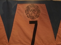 Startna številka olimpijskih iger v Cortini d,Ampezzo, 1956.