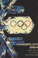 Plakat za zimske olimpijske igre, Innsbruck, 1964.